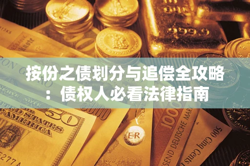 北京按份之债划分与追偿全攻略：债权人必看法律指南