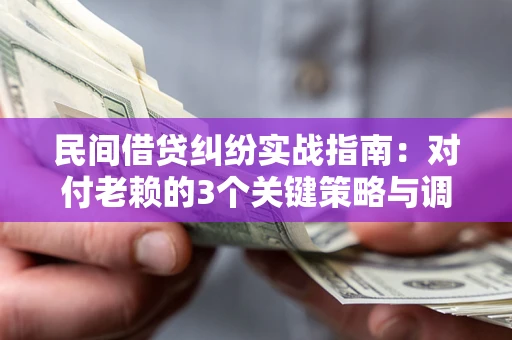 北京民间借贷纠纷实战指南：对付老赖的3个关键策略与调解盲区解析