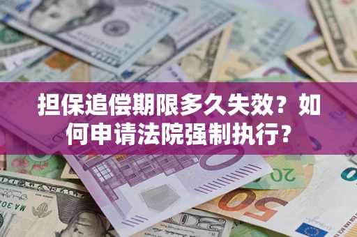 北京担保追偿期限多久失效？如何申请法院强制执行？