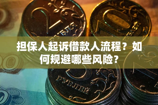 北京担保人起诉借款人流程？如何规避哪些风险？
